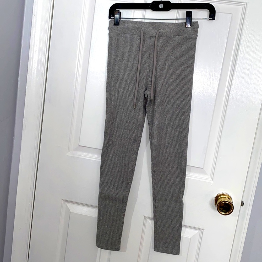 Gray joggers